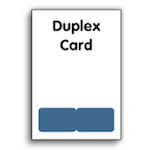 Duplex Integrated Card
